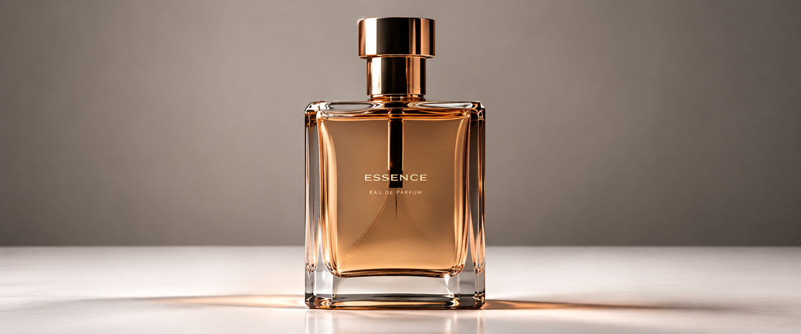 Basic perfume product image example with plain background